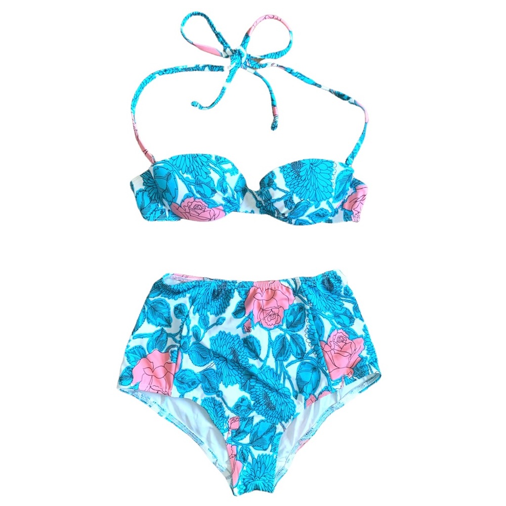 SOLD- Vintage style Topshop Bikini Set